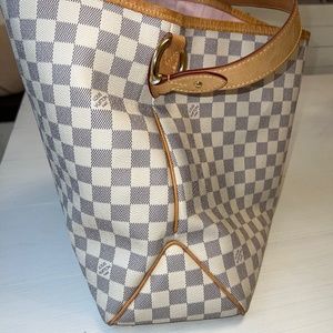 Louis Vuitton Delightful MM Damier Azur Rose
